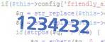 verification code